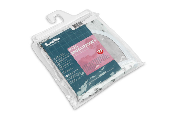 Двупластова Муселинова завивка Глухарчета 80x100см