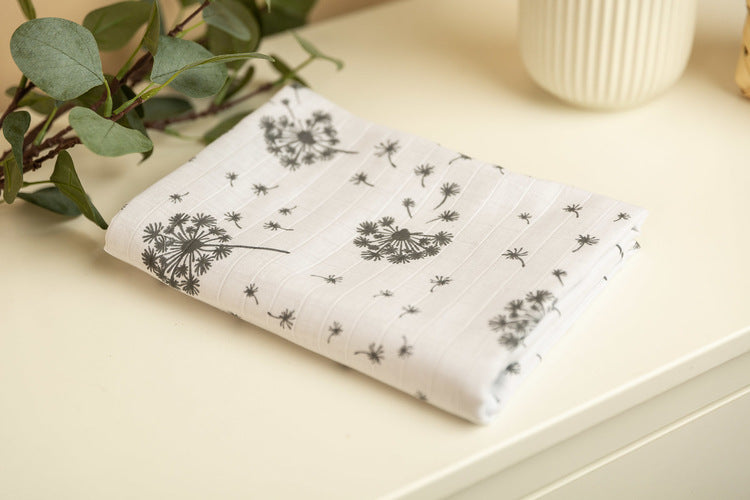 Pătură de muselină dublu strat Papadie 80x100cm 