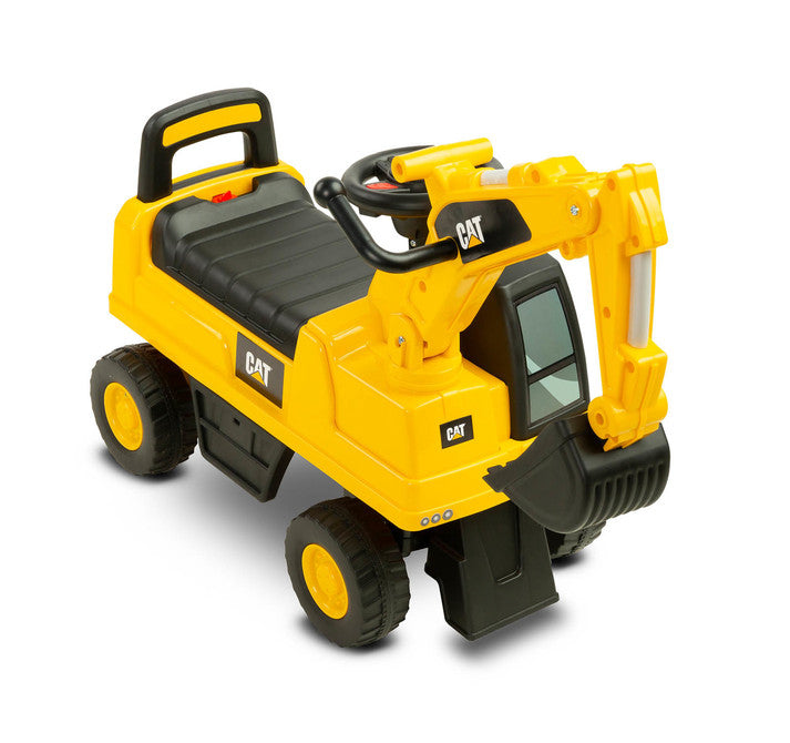 Jucărie de rulare cu excavator Caretero Toyz