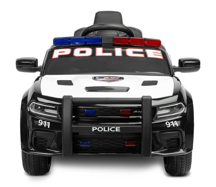 Battery-operated Car Dodge Charger Police White Caretero Toyz