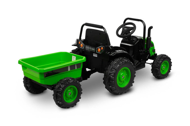 Battery-Powered Tractor Hector Green Caretero Toyz