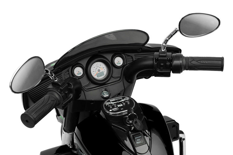 Battery-operated Ride-On Vehicle Rit Black Caretero Toyz