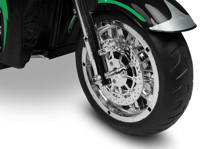 Battery-operated Ride-On Vehicle Rit Black Caretero Toyz