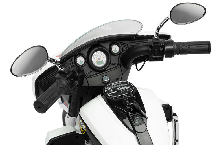 Battery-operated Police Motorbike Caretero Toyz