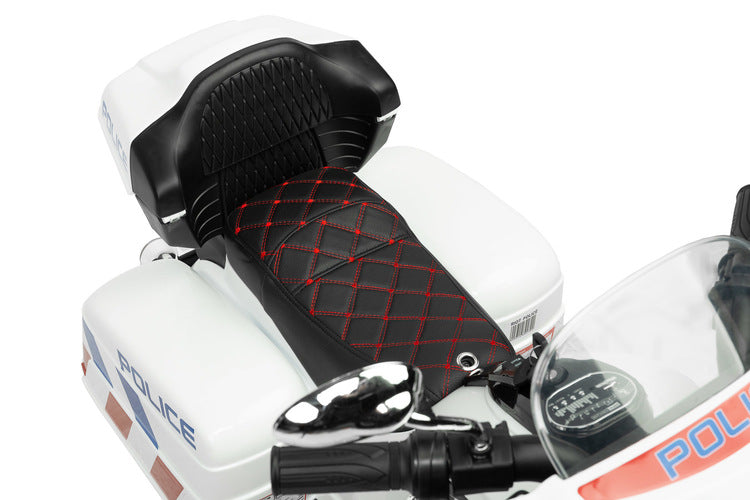 Battery-operated Police Motorbike Caretero Toyz