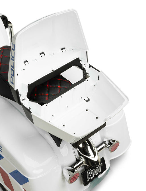 Battery-operated Police Motorbike Caretero Toyz