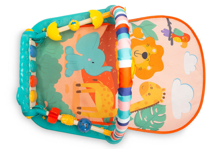 Активна Гимнастика- Zoo Mat Turquise Caretero Toyz