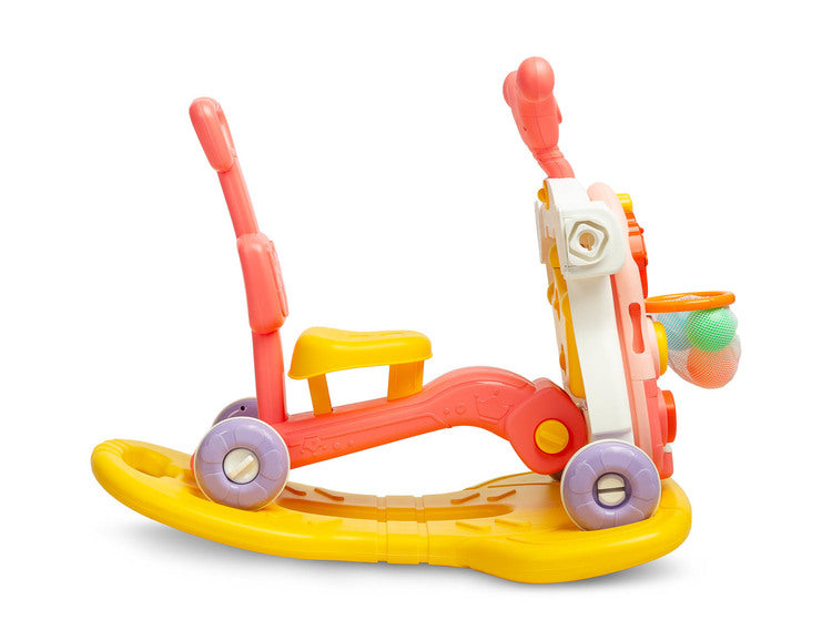 Многофункционална Проходилка 5В1 Pink Caretero Toyz