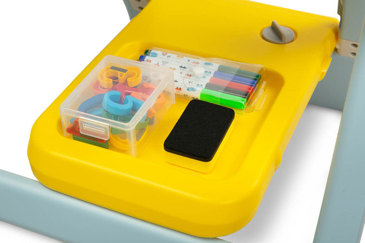 Planșă educațională de desen cu scaun Ted Yellow Caretero Toyz
