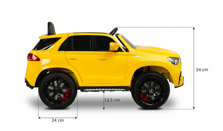 Акумулаторна Кола Mercedes W166 Жълт Caretero Toyz