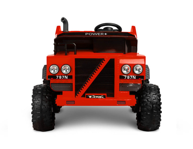 Battery-operated Dump Truck Red Caretero Toyz