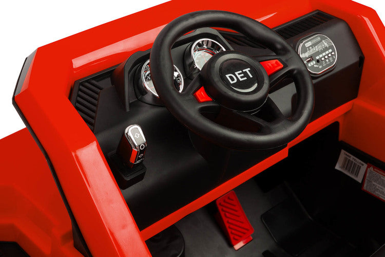 Battery-operated Dump Truck Red Caretero Toyz