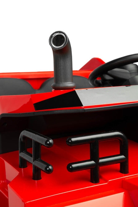 Battery-operated Dump Truck Red Caretero Toyz