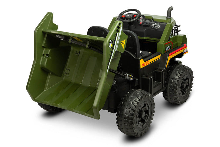 Basculantă cu baterie Green Caretero Toyz