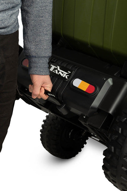 Battery-operated Dump Truck Green Caretero Toyz