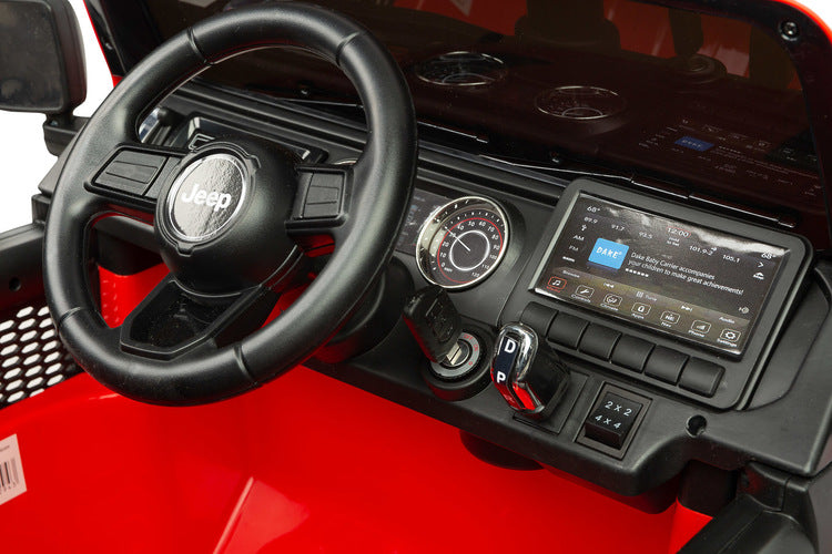 Офроуд Акумулаторен Автомобил Jeep Rubicоn Red Caretero Toyz