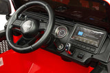 Autoturism cu baterie Off-Road Jeep Rubicon Red Caretero Toyz