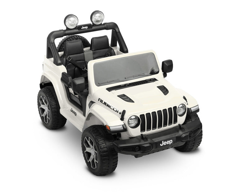 Autoturism cu baterie Off-Road Jeep Rubicon Alb Caretero Toyz