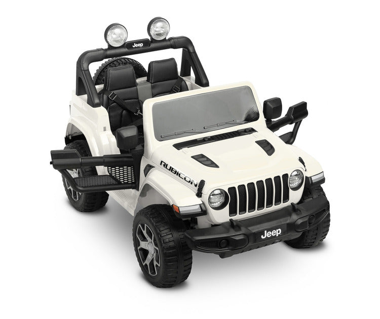 Off-Road Battery Car Jeep Rubicon White Caretero Toyz