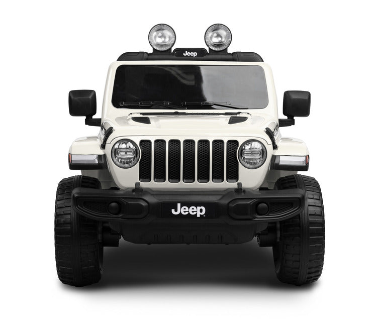 Off-Road Battery Car Jeep Rubicon White Caretero Toyz