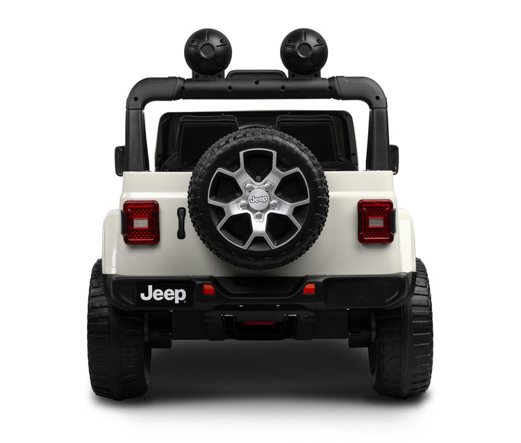 Off-Road Battery Car Jeep Rubicon White Caretero Toyz