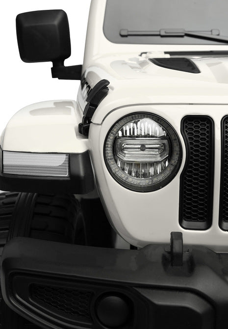 Off-Road Battery Car Jeep Rubicon White Caretero Toyz