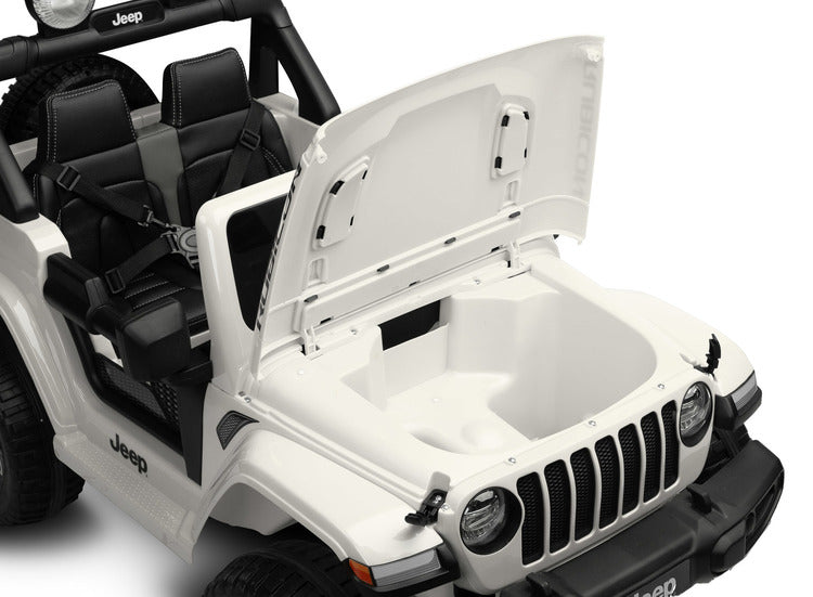 Off-Road Battery Car Jeep Rubicon White Caretero Toyz