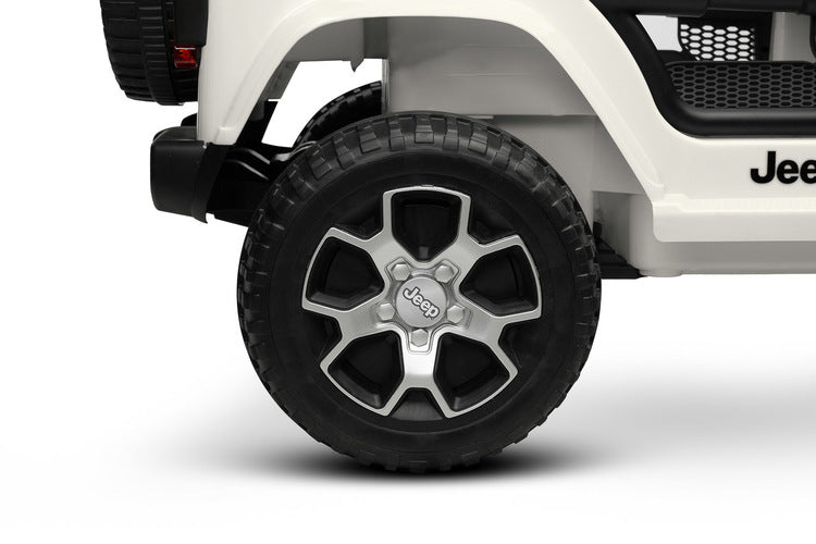Off-Road Battery Car Jeep Rubicon White Caretero Toyz