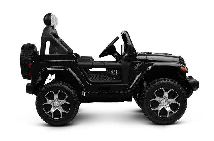 Off-Road Battery Car Jeep Rubicon Black Caretero Toyz