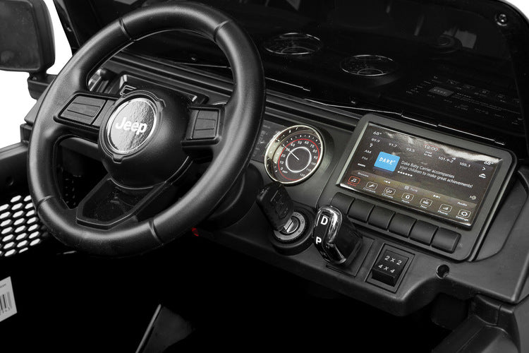 Off-Road Battery Car Jeep Rubicon Black Caretero Toyz