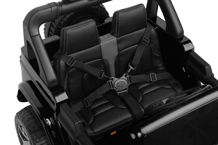 Off-Road Battery Car Jeep Rubicon Black Caretero Toyz