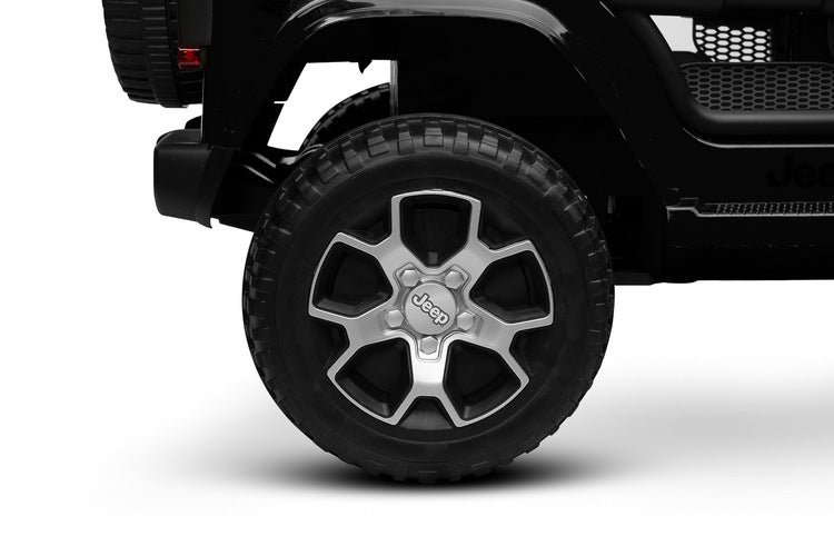 Off-Road Battery Car Jeep Rubicon Black Caretero Toyz