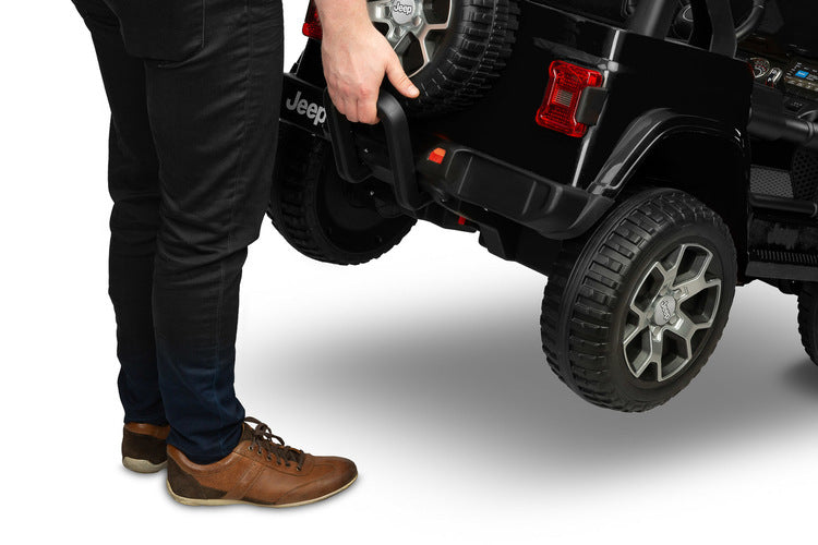 Off-Road Battery Car Jeep Rubicon Black Caretero Toyz