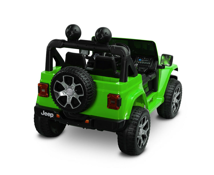 Autoturism cu baterie off-road Jeep Rubicon Green Caretero Toyz
