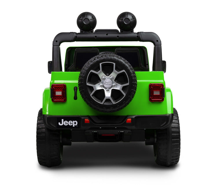 Off-Road Battery Car Jeep Rubicon Green Caretero Toyz