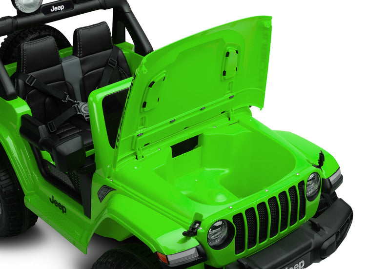 Off-Road Battery Car Jeep Rubicon Green Caretero Toyz