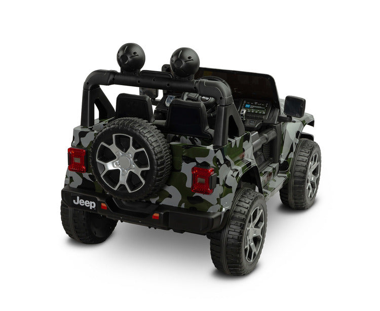 Autoturism cu baterie off-road Jeep Rubicon Cam Caretero Toyz