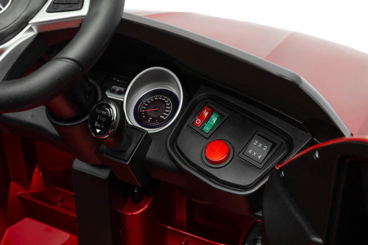 Акумулаторна Кола Mercedes Amg Glc 63S Червен Caretero Toyz