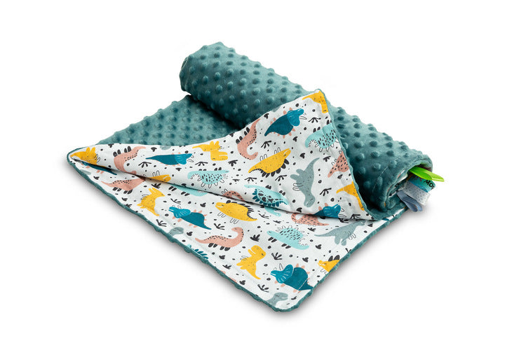 Одеяло Minky Emerald Dinosaurs 75X100 Sensillo