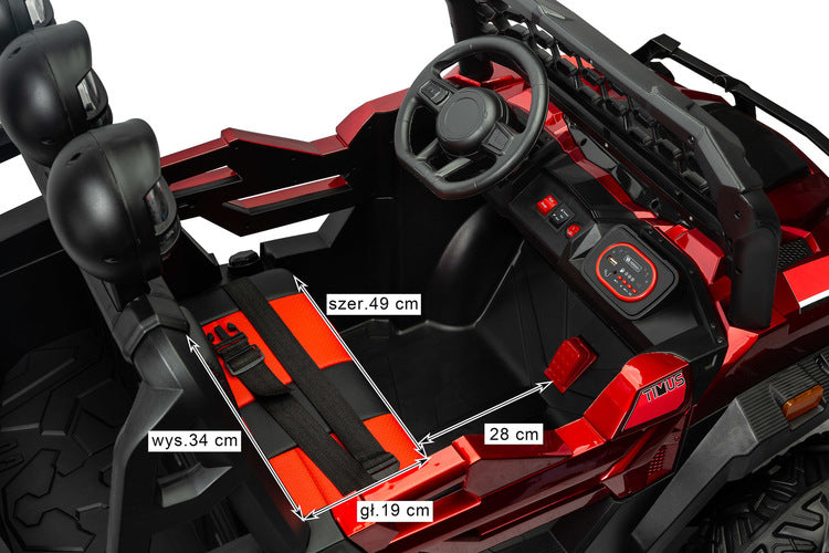 All-terrain Vehicle Timus Black Caretero Toyz