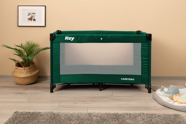 Patut de voiaj pliabil Key Green Dark Caretero