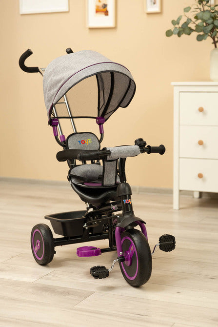 Triciclu cu control parental Buzz Purple Caretero Toyz