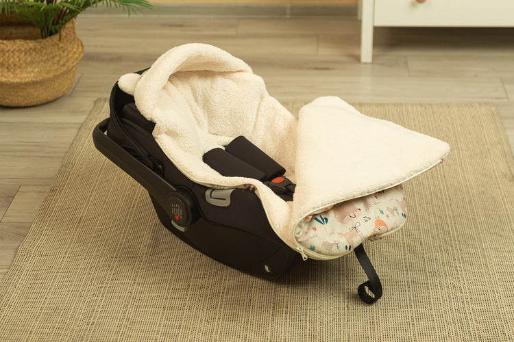 Geanta de iarna pentru Scaun Auto si Carucior Vintage