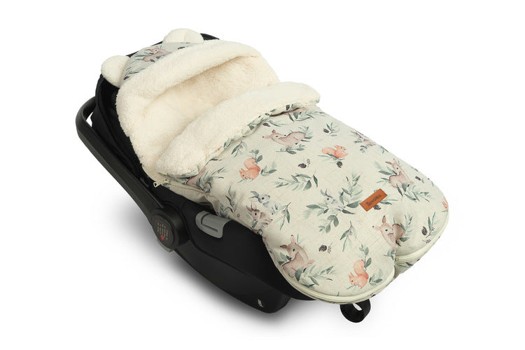 Зимно Чувалче За Столче За Кола И Количка Елени Vintage