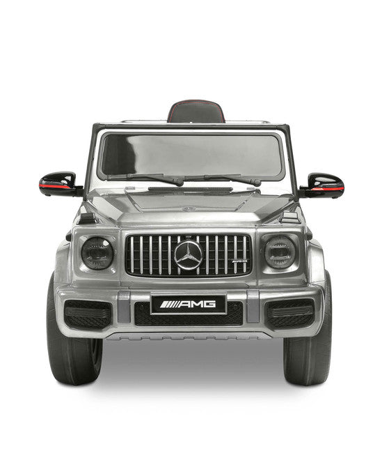 Battery Car Mercedes Benz G63 Amg Silver Caretero Toyz