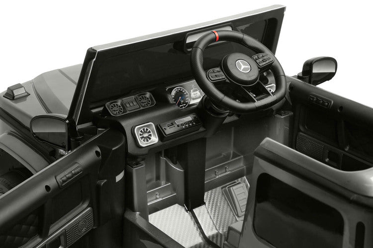 Battery Car Mercedes Benz G63 Amg Silver Caretero Toyz