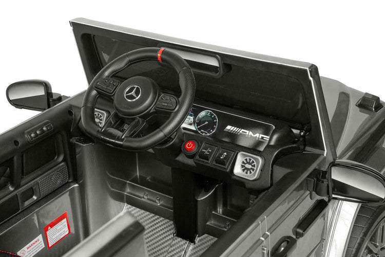 Battery Car Mercedes Benz G63 Amg Silver Caretero Toyz