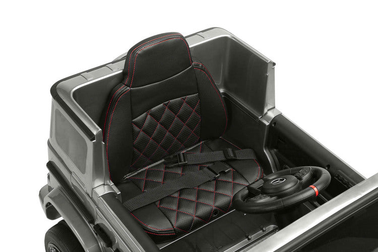 Battery Car Mercedes Benz G63 Amg Silver Caretero Toyz