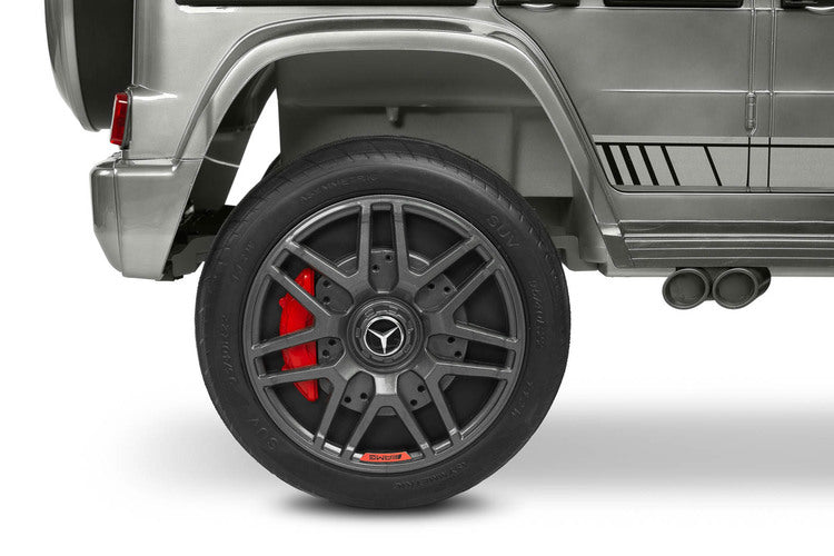 Battery Car Mercedes Benz G63 Amg Silver Caretero Toyz