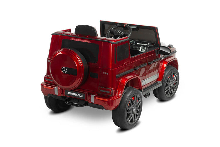 Battery Car Mercedes Benz G63 Amg Red Caretero Toyz